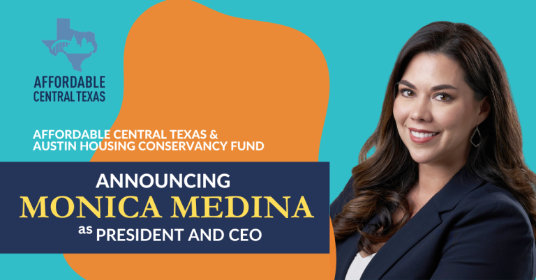 Read more about the article Affordable Central Texas and the Austin Housing Conservancy Fund Announce CEO Transition